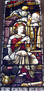 The young Jesus preaching in the temple August 2009